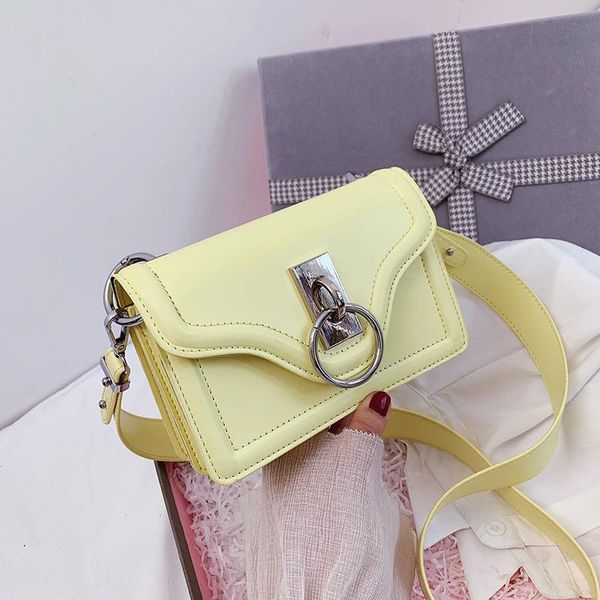 

cross body vintage women flap round ring leather shoulder bag retro lady crossbody messenger elegant envelop clutch purse