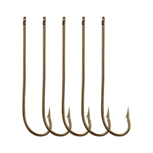 

the fish hook has a small barbed hook
