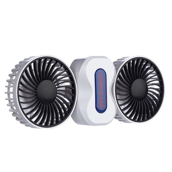 

electric fans usb rechargeable fan couples portable battery 2 motors mini desk use home office outdoor