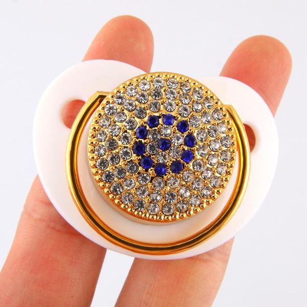 

pacifiers# born bling luxury rhinestone baby pacifier infant soft silicone orthodontic nipple sleep soother