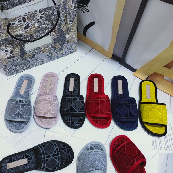 

designer womens fashion open toe leather flat heel summer new half slippers multi color elegant lady temperament slippers, Black