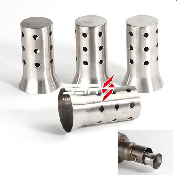 

exhaust pipe inner 51mm motorcycle muffler db killer motorbikewith noise sound eliminator slip on