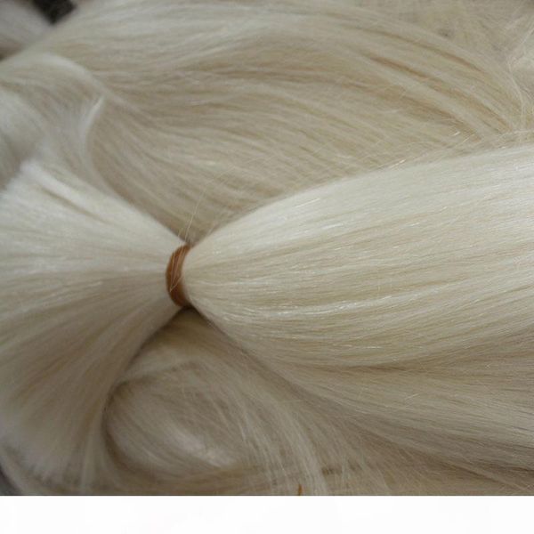 

dhl fedex 100g piece 3pcs lot 100% human hair white color 60 human hair bulk, Black