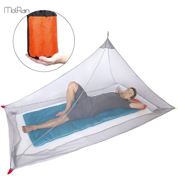 Открытый кемпинг Camping Mosquito Net Concep от насекомых прочь откуда палатка для взрослых и детей Москитный коврик Держите от насекомых домой Текстиль 210316