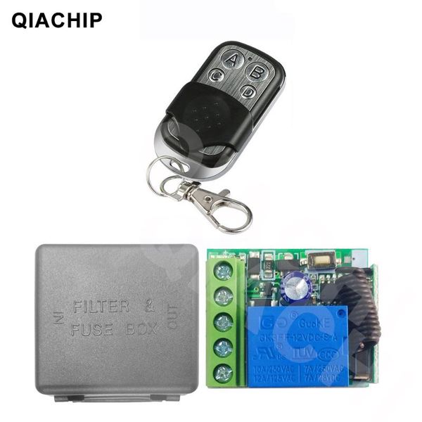 

433mhz universal wireless remote control switch dc12v 1ch relay receiver module transmitter electronic lock control remotol