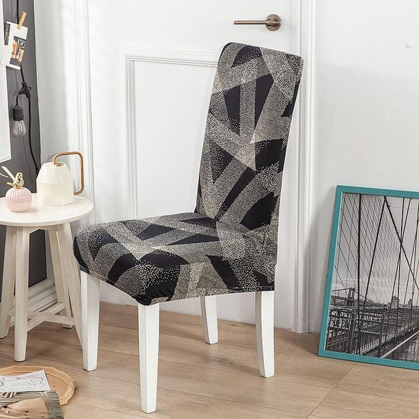 

1pc printed chair cover spandex chair covers for wedding dining room office banquet housse de chaise cover