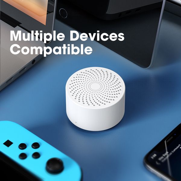 

bluetooth speaker portable ai control wireless mini subwoofer stereo outdoor speakers hands hd call bluetooth 5.0 sound box