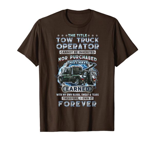 

The Tittle Tow Truck Operator T-Shirt T-Shirt, Mainly pictures