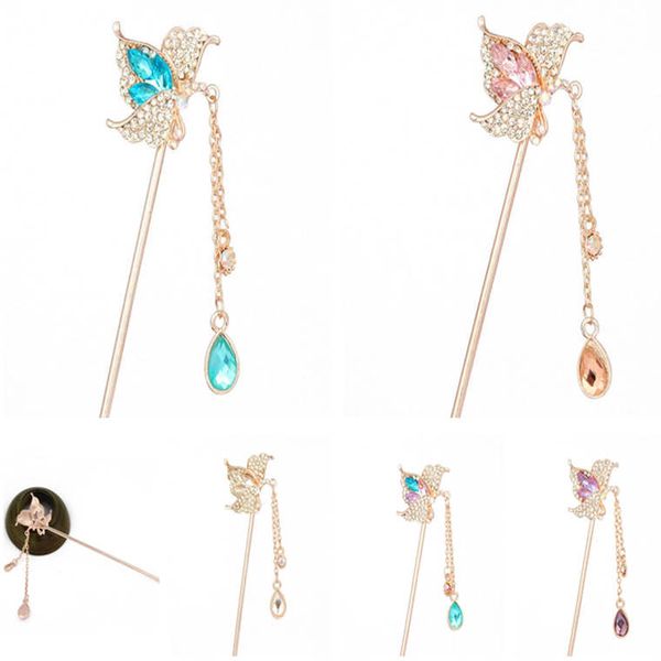 

epecket dhl bridal fringed hair accessories hairpin fashion women's hairpin dafz037 hair jewelry hairpins, Golden;silver