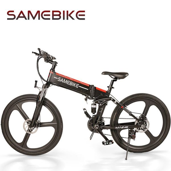 

[eu stock] samebike lo26 26 inch folding smart moped electric-bike power electric bikes 48v 350w motor 10.4ah e-bike outdoor travel