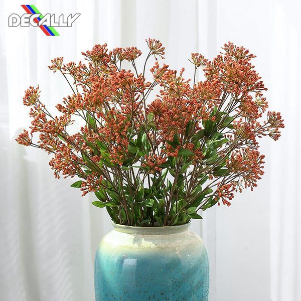 

a bunch of flower artificial flower fake for wedding party home decor diy art decoration artificial plants
