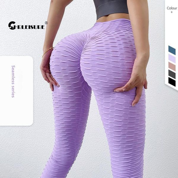 

yoga outfit chrleisure seamless leggings for women high elasticity push up fitness pants quick drying workout sports shorts