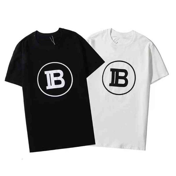 

men's t-shirt shirt digners t 2022 mens casual man and womens loose te with letters print short sleev fashion men shirts #14, White;black