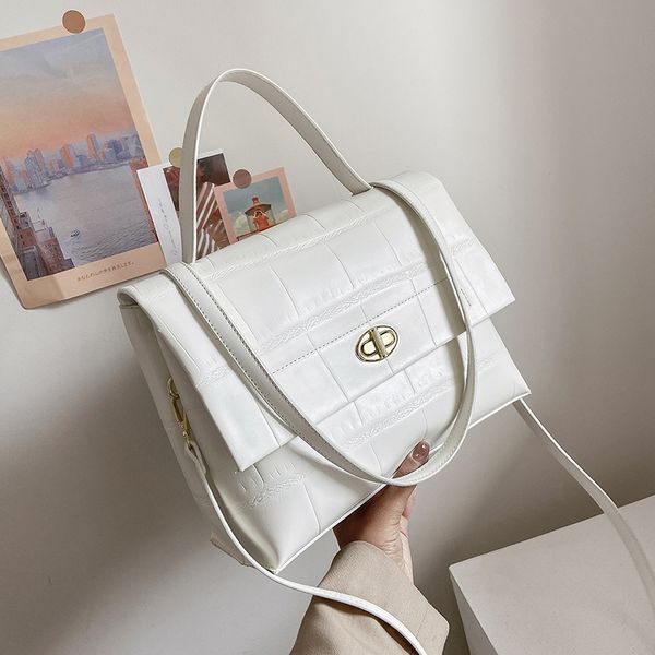 

niche design handbag women all-match 2021 new crossbody bag high-end style large-capacity square bag shoulder bag width 30cm