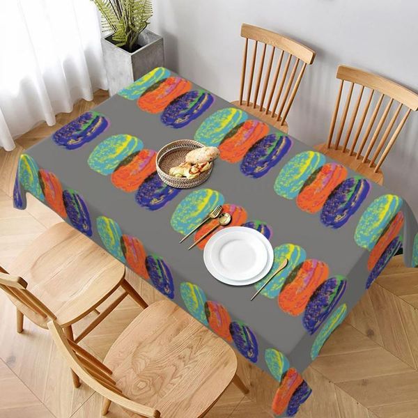 

table cloth art tablecloth birthday party polyester cover kawaii protection custom