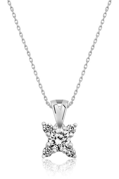 

cluster rings diamond montÃ¼r dibs necklace, Golden;silver