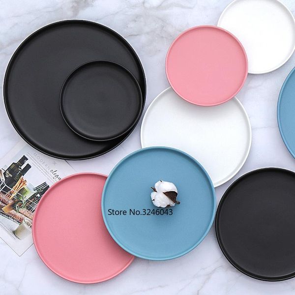 

dishes & plates nordic ceramic steak western dish china home creative plate fruit dessert tableware