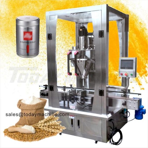 

vacuum food sealing machine ce certificate bottle powder filling line / rock sugar fill and weight