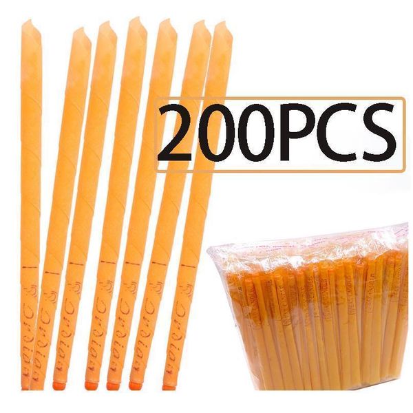 

10-200pcs ear candle wax removal tool ear cleaner ear candle beeswax good product hopi wax indian coning fragrance qylxcz