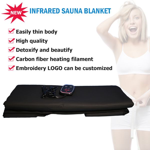 Far Infravermelho Body Slimming Sauna Cobertor Therapy Therapy Slim Bag Spa Detox Máquina