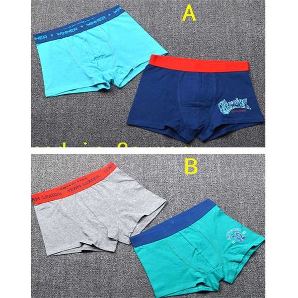 8 Pezzi Boy Trunks Germania marca bambini bambino mutandine boxer pantaloni di cotone Modello pantaloncini bambini biancheria intima sportiva 4-10Y 211122