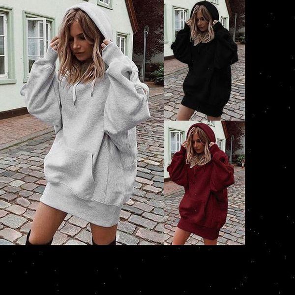 

solid big style 2021 new design hoodies sweatshirts women casual kawaii harajuku sweat girls european korean, Black