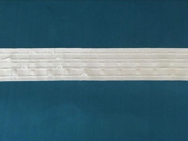 

curtain hook cloth tape curtain accessories white ribbon tape thickening encryption 10 meters hipping