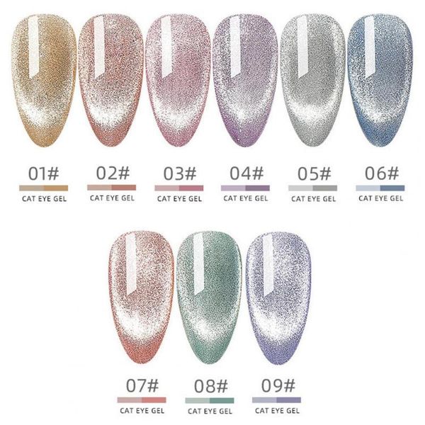 

nail art kits polish cat eye effect long lasting waterproof spar gel for daily life