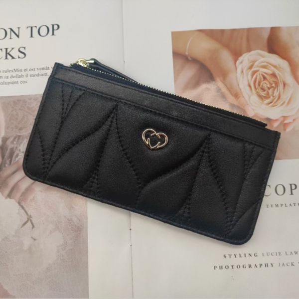 

new women women's handbags long thin wallets bags zipper bill korean leather style trendy holders soivw