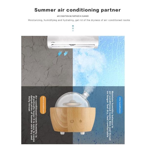 

humidifiers colorful led light effect aroma diffuser household bedroom humidifier r9cd