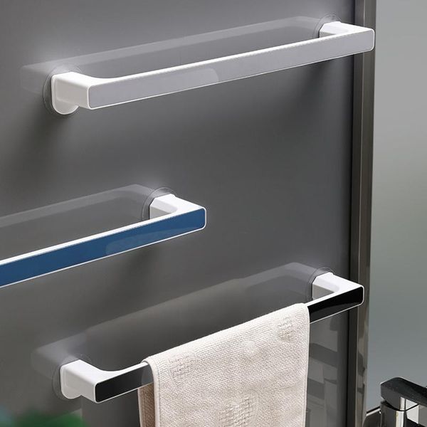 

towel racks self-adhesive holder ra wall mounted hanger bathroom bar shelf shoes hanging organizer