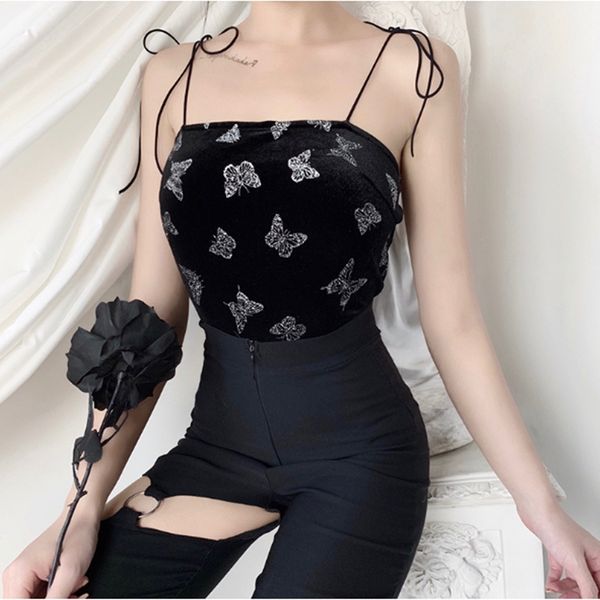 

print black bodysuit jumpsuit women punk style sleeveless sling lace up bodycon club party fashion leotard romper