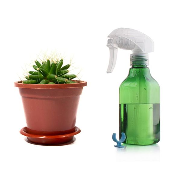 

10pcs spray bottle plastic trigger container bottles diy empty watering pump atomizer green red white hair mist sprayer 200ml