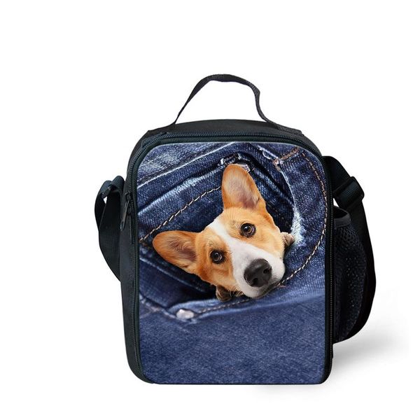 

ice packs/isothermic bags durable lunch box for boys girls custom image printing bag 3d animal pattern personalized portable outdoor travel