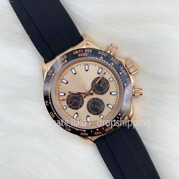 

watch 2022 orologio automatic mechanical mens watches colorful watch rubber sport waterproof wristwatch montre luxe dropshipping, Slivery;golden