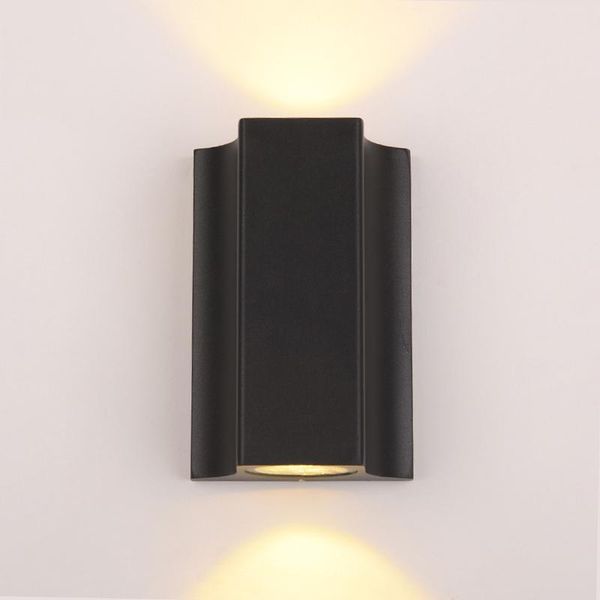 

wall lamps modern lamp 10w led aluminum outdoor indoor up down black light for home stairs bedroom bathroom garden porch