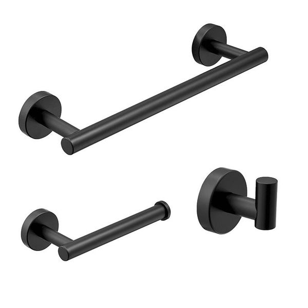 

towel racks matte black bathroom decoration holder toilet paper hook