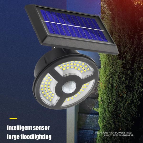 

lawn lamps solar led light outdoor waterproof lamp with 3 working modes bright wall decoration for yard patio garden