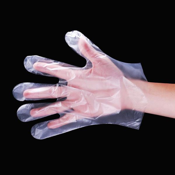 

disposable gloves 100pcs/set food plastic for restaurant kitchen bbq eco-friendly fruit vegetable