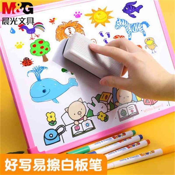 

cartoon cute seri whiteboard pen erasable 8-color / 12-color graffiti painting fwmy2303 y2304, Black;red