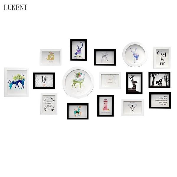 

frames po frame creative wall hanging combination nordic style simple and modern 5 7 10 inch