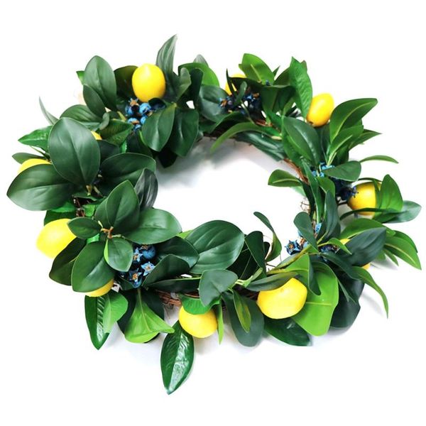

simulation lemon garland autumn harvest festival wall decoration door hanging wall decoration
