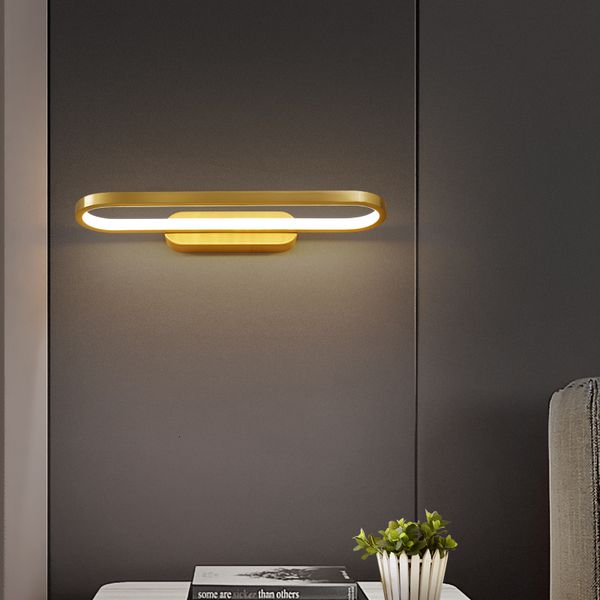 

2021 new diode light emitter of the fourth nightstand room be golden bronze wall lamps led to modern corridor luminary spider uml7