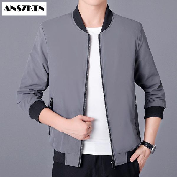 

new 2021 jacket men fashion casual slim mens jacket sportswear bomber mens jackets men and coats track waterproof, Black;brown