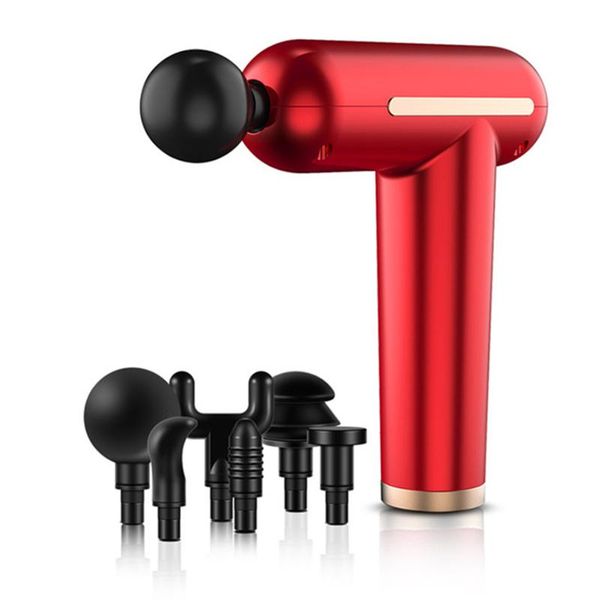 

massage gun muscle relaxation massager electric fascial fitness equipment noise reduction design for male female