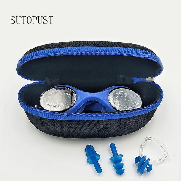 

goggles optical swimming professional anti-fog men women teens swim water sports eyewear with earplugs dioptric glasses