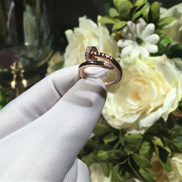 

wholesale fashion gold ring fashion rings jewelry genuine european luxury product girl vintage party gift, Silver