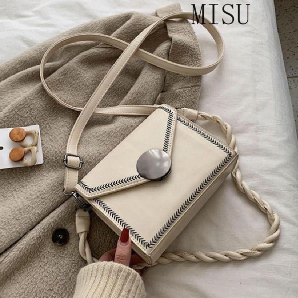 

women solid color pu leather crossbody bags for women 2021 spring simple female shoulder messenger bag lady handbags
