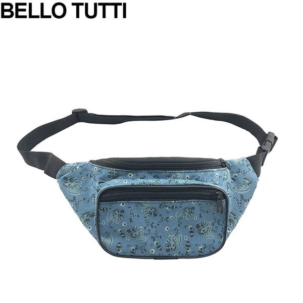 

waist bags bello tutti packs for women mens polyester belt phone pouch running travel bag pack multi-color