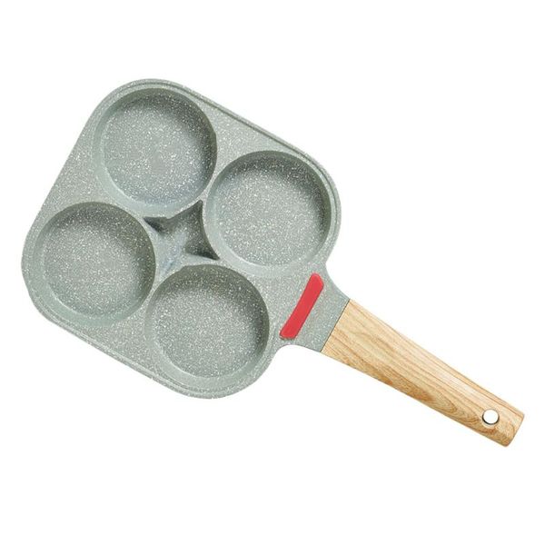 

pans 1pc non-stick frying pan saucepan omelet cooking (green)